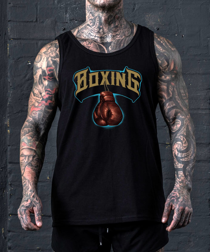 Boxing&Gloves-Men-TT-Black